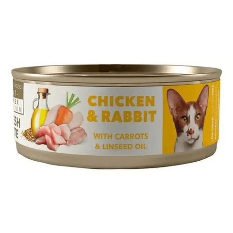 Amity Chicken and Rabbit Gato Adulto Alimento Húmedo 80 g