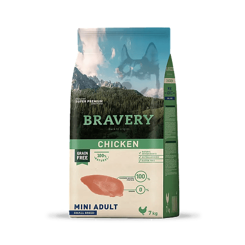 Bravery Chicken Mini Adult Small Breeds 7 kg 🐕🇪🇸