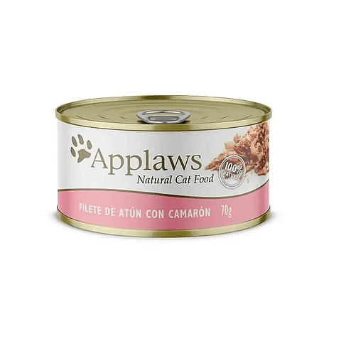 Applaws Filete de Atún Camarón con Caldo 70 g 