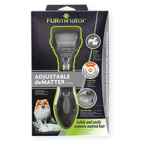 Furminator Peine Saca Motas Ajustable Dematting Tool Cepillos Perros