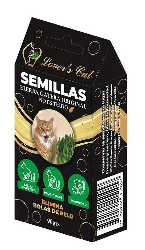 Hierba Gatera Original Lover´s Cat Semillas 95 g Gatos