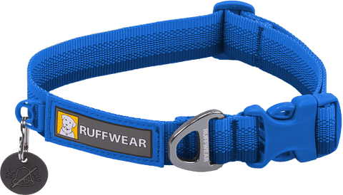 Ruffwear Front Range Collar Blue Pool 28-36cm - Collares Modernos Para Perros 2024