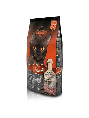 Leonardo Adult Duck 7.5 Kg - Alimento de Gatos Adultos Pato