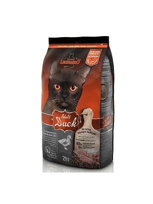 Leonardo Adult Duck 2 Kg - Alimento Para Gatos Adultos Pato