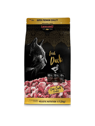 Leonardo Fresh Meat Duck 1.5 kg - Alimento Para Gatos de Pato Fresco