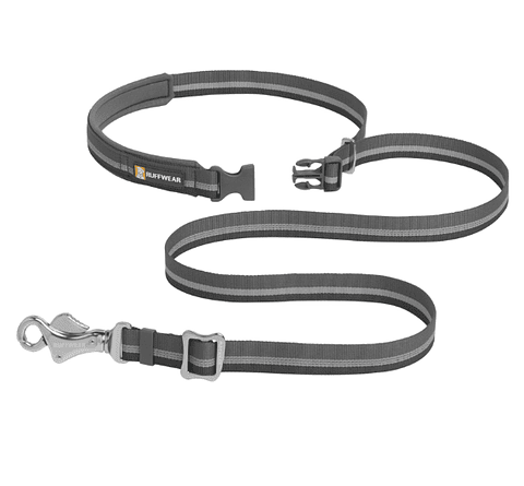 Ruffwear Crag Reflective Leash Granite Gray 1,1 -1,8 mts - Correa Para Perros Moderna 2024