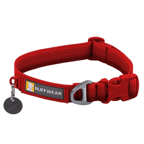 Ruffwear Front Range Collar Red Canyon 28-36 cm - Collar Para Perros Moderno 2024