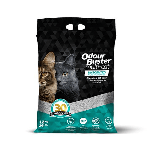 Odour Buster Multicat 12 kg - La Mejor Arena para Gatos