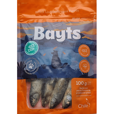 Bayts Snack Liofilizado para Perros Baby Salmon 100g - Delicia Nutritiva para Tu Perrito 🐕🐟