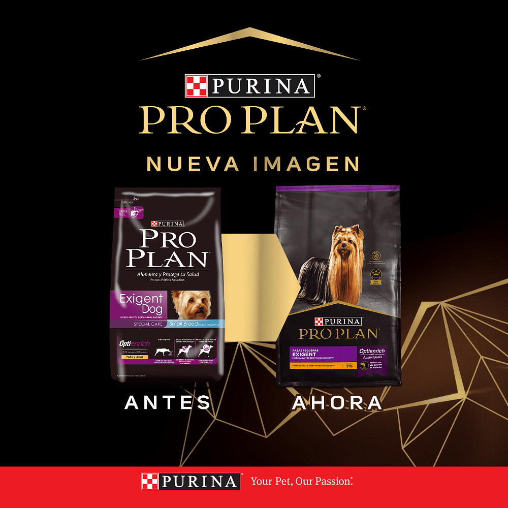 Pro Plan Exigent Small Breed 3 kg 🇺🇸 - Razas Pequeñas 