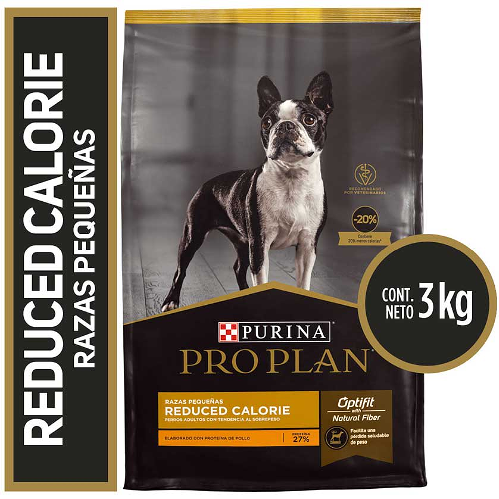 Pro PLan Reduced Calorie Small Breed 3 kg 🇺🇸 - Reducción Calorías Razas Pequeñas