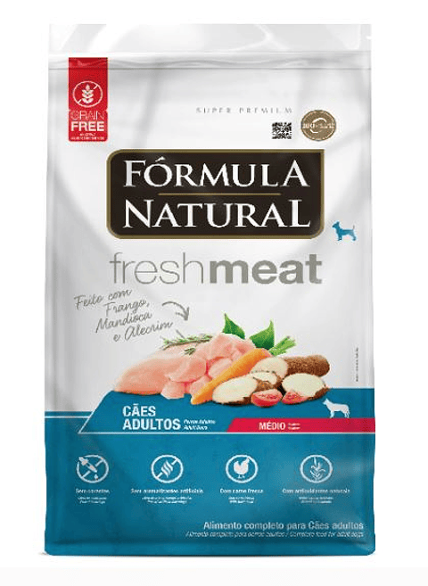 Fórmula Natural Fresh Meat Perros Adultos Raza Mediana 1 kg