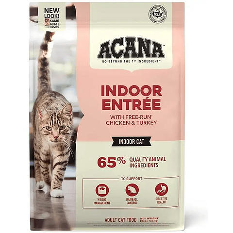 Acana Indoor Entrée Cat  1.8 kg 🐈🇨🇦 - Alimento Premium Para Gatos Indoor