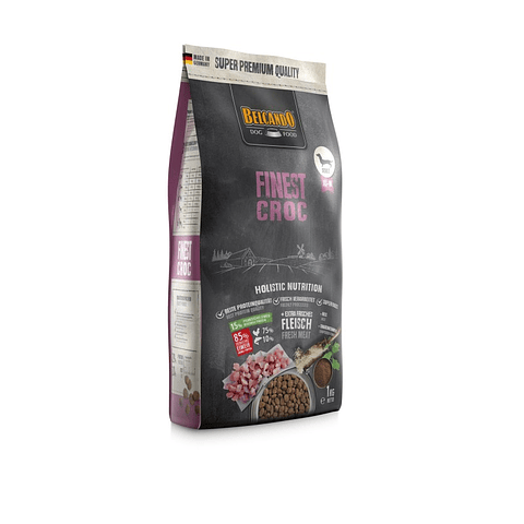 Belcando Finest Croc 1 kg 🇩🇪 - Alimento Alemán para Perros Adultos XS - M