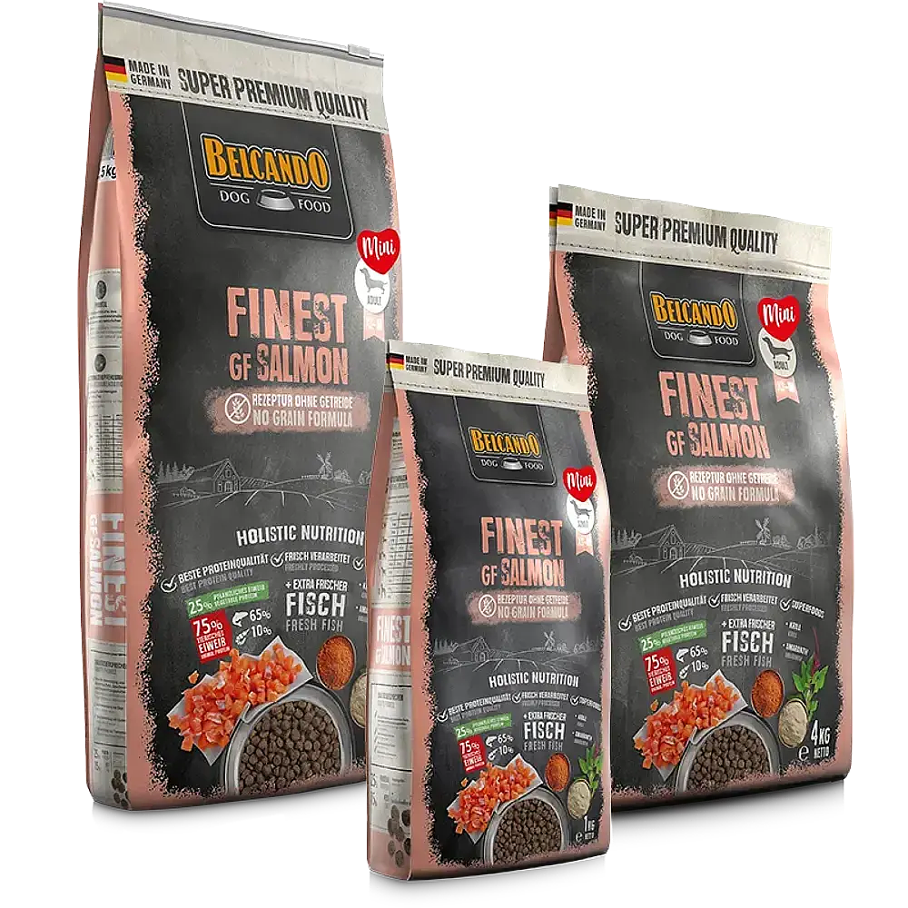 Belcando Finest Gf Salmon 4 kg 🇩🇪 - Alimento Premium Para Perros