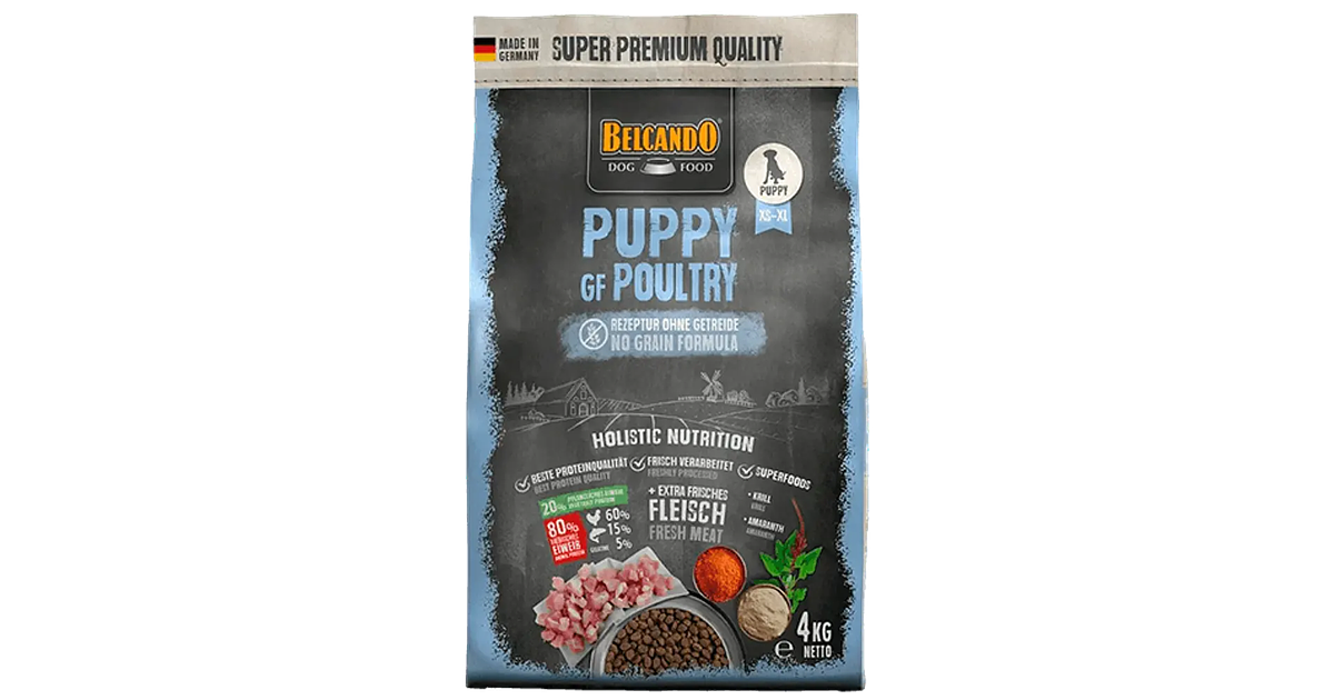 Belcando Puppy GF Poultry 4 kg Alimento Perros | InfoPet