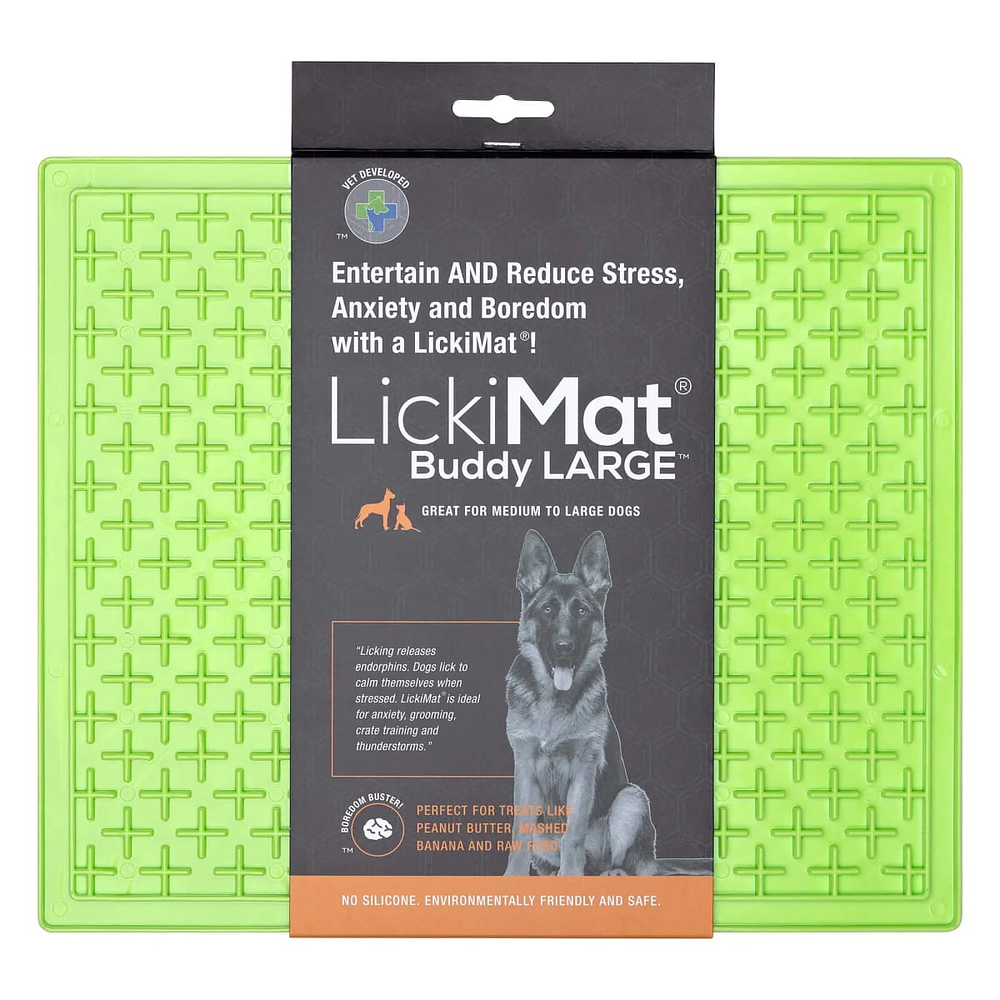 Lickimat Buddy Green 20 × 2 × 20 cm