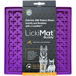 Lickimat Buddy Purple 20×2×20cm Alfombrilla de Alimentación Lenta