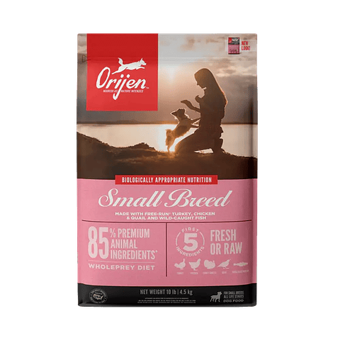 Orijen Small Breed 4,5 kg - #1 en Alimento Premium para Perros de Razas Pequeñas (2025)