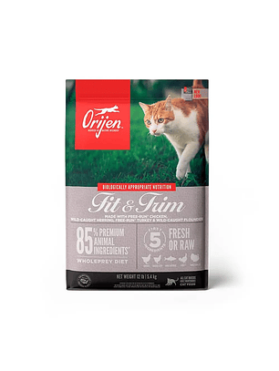 Orijen Fit & Trim Gato 1.8 kg 😺🇨🇦 - Alimento Premium para Control de Peso