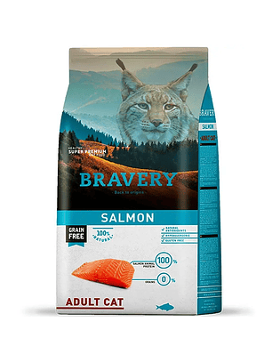 Bravery Salmon Adult Cat 7 kg | Gatos