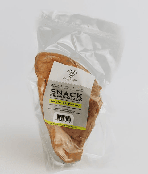 Oreja de Cerdo Deshidratada Cumelen - Snack Natural Perros