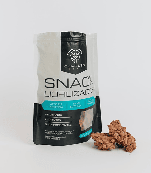 Snack Perros Corazón de Cerdo Liofilizado 100 g Cumelen - Naturales