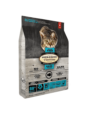Oven Baked Tradition GF Cat Fish 2.27 kg - Alimento Seco para Gatos Sin Granos con Pescado Fresco 
