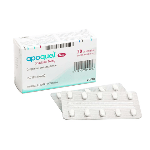 Apoquel 16 mg Zoetis - Alivio de Picazón en Perros