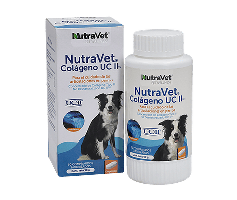 NutraVet  UC II Colágeno para Perros 30 comprimidos