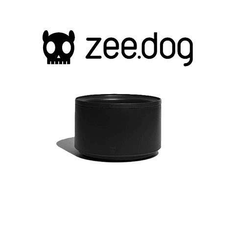 Zee.Bowl Gotham | Plato Para Perros con Regulación en Altura 🖤☠️