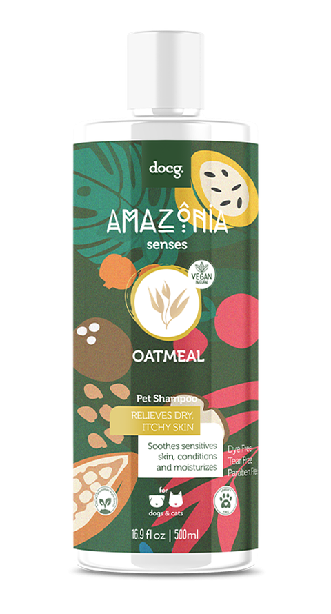 Shampoo Amazonia Avena 500 ml Perros y Gatos