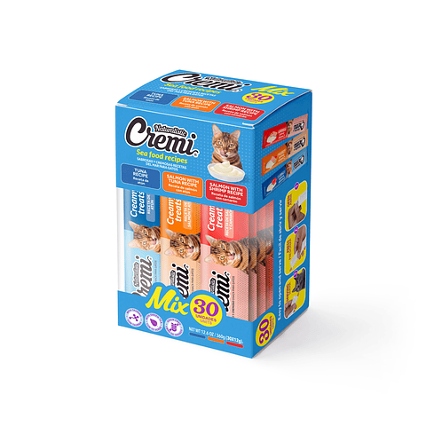 Cremi Sea Food Recipes Mix 30 Sachet 360g | Snack Gatos