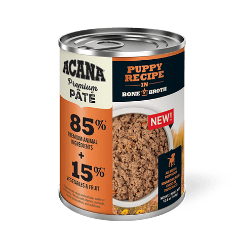 Acana Premium Paté™ Puppy Recipe in Bone Broth | Comida Húmeda Premium para Perros