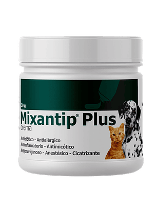 Mixantip Plus Crema Topica 50g | #1 en Dermatitis Canina en Chile