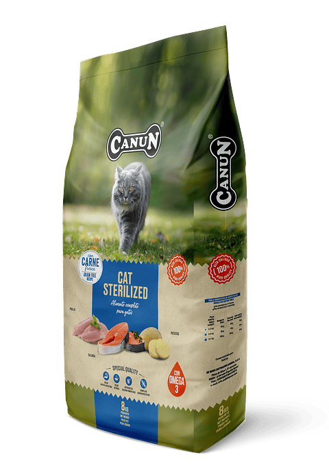 Canun Fresh Cat Sterilized 1.5 kg | Gatos Esterilizados Libre de Granos 🇪🇸😸