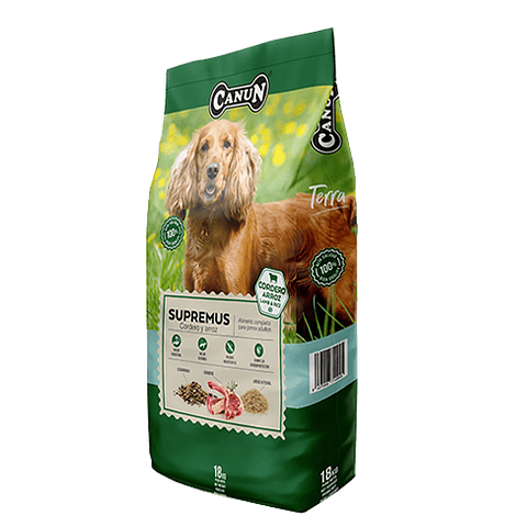 Canun Terra Supremus Cordero 18 kg | Alimento Premium Español