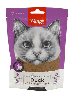 Wanpy Soft Duck Cat 80 g - Snack Gatos