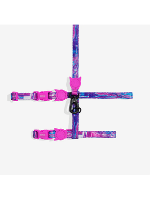 ZeeCat Glitch Error #502 Cat Harness + Leash ☠️🌴 - InfoPet Reñaca