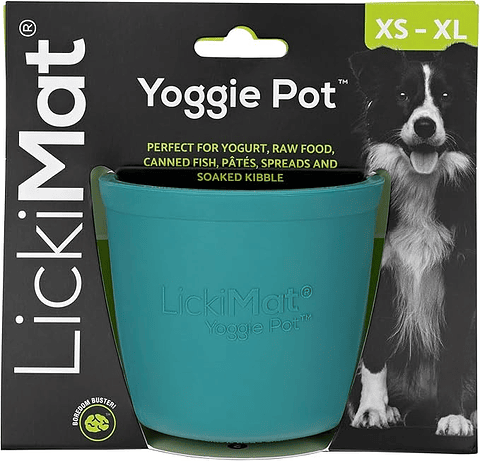 LickiMat Yoggie Turquoise: Plato Calmante y Estimulante para Perros