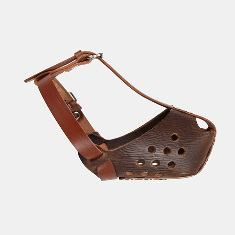 Bozal de Cuero Mauloa para Perros Grandes 