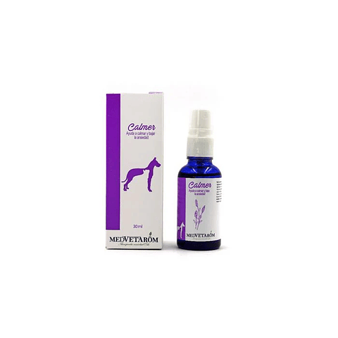 Calmer Spray 30ml: Antiestrés Natural Perros y Gatos