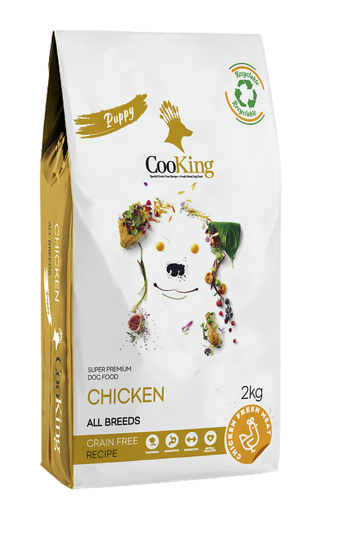Cooking Puppy Chicken: Alimento Cachorros Todas Razas 2 kg