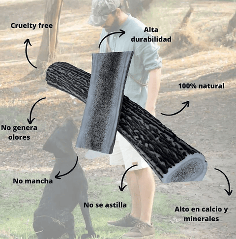 Asta de Ciervo XL | Mordedor Natural Para Perros Cervus🦌