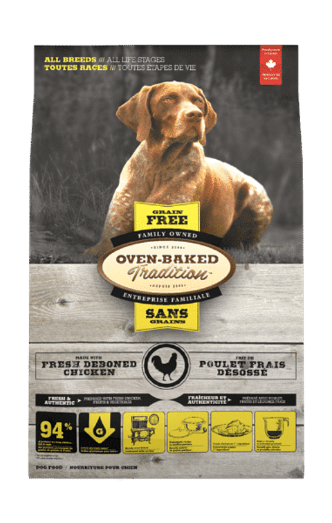 Oven Baked Tradition GF All Breeds Chicken 🇨🇦 11.34 kg | Todas las Razas Libre de Granos