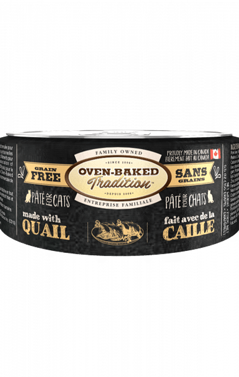 Oven Baked Gatos Adultos Paté Codorniz Adult Cat 156 g 🇨🇦 