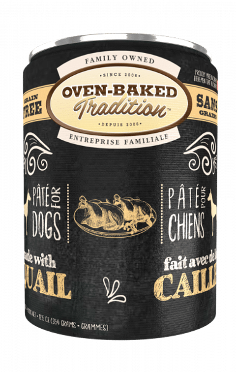 Oven Baked Perros Paté de Codorniz 🇨🇦 354g