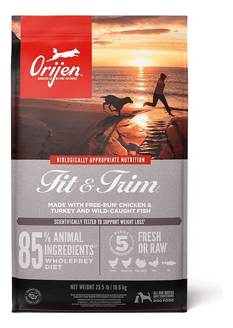 Orijen Fit & Trim 10.6 kg: Alimento Control Peso Perros | InfoPet Reñaca