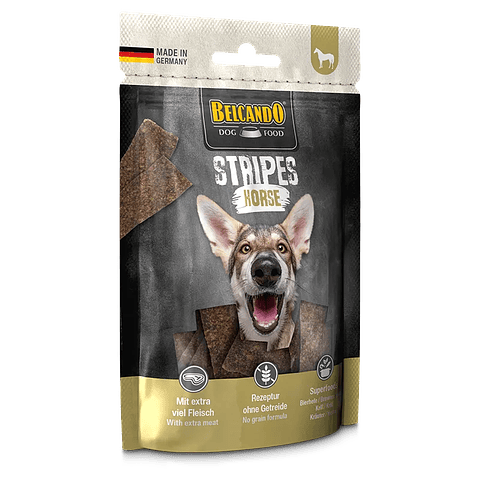 Belcando Stripes 70 g Snack de Caballo Premium para Perros