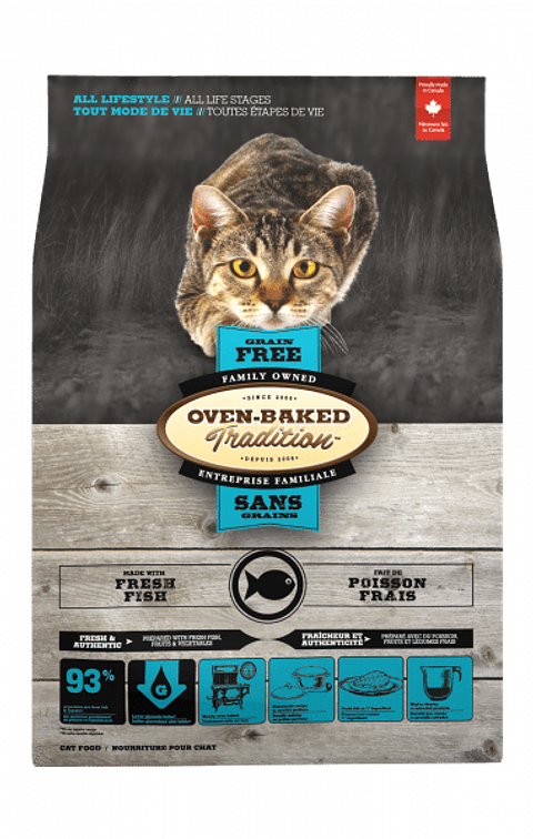 Oven Baked Cat Fish 4,54 kg - Alimento Horneado y Libre de Granos 